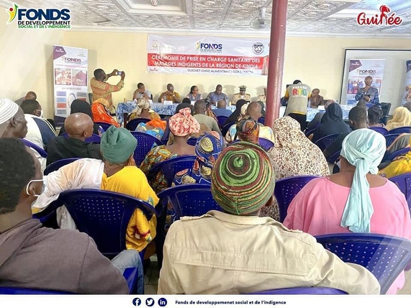 FDSI.  65 indigent patients from Kindia receive their health care title – Guinee7.com